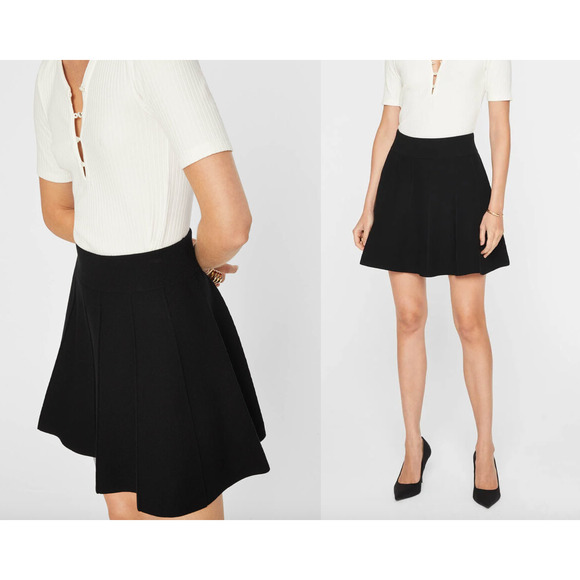 Club Monaco Dresses & Skirts - Club Monaco | NWT | Carly Sweater Skirt | Black | Sz L